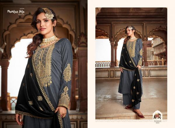 Mumtaz Tehwaar Velvet Pashmina Dress Material Collection 